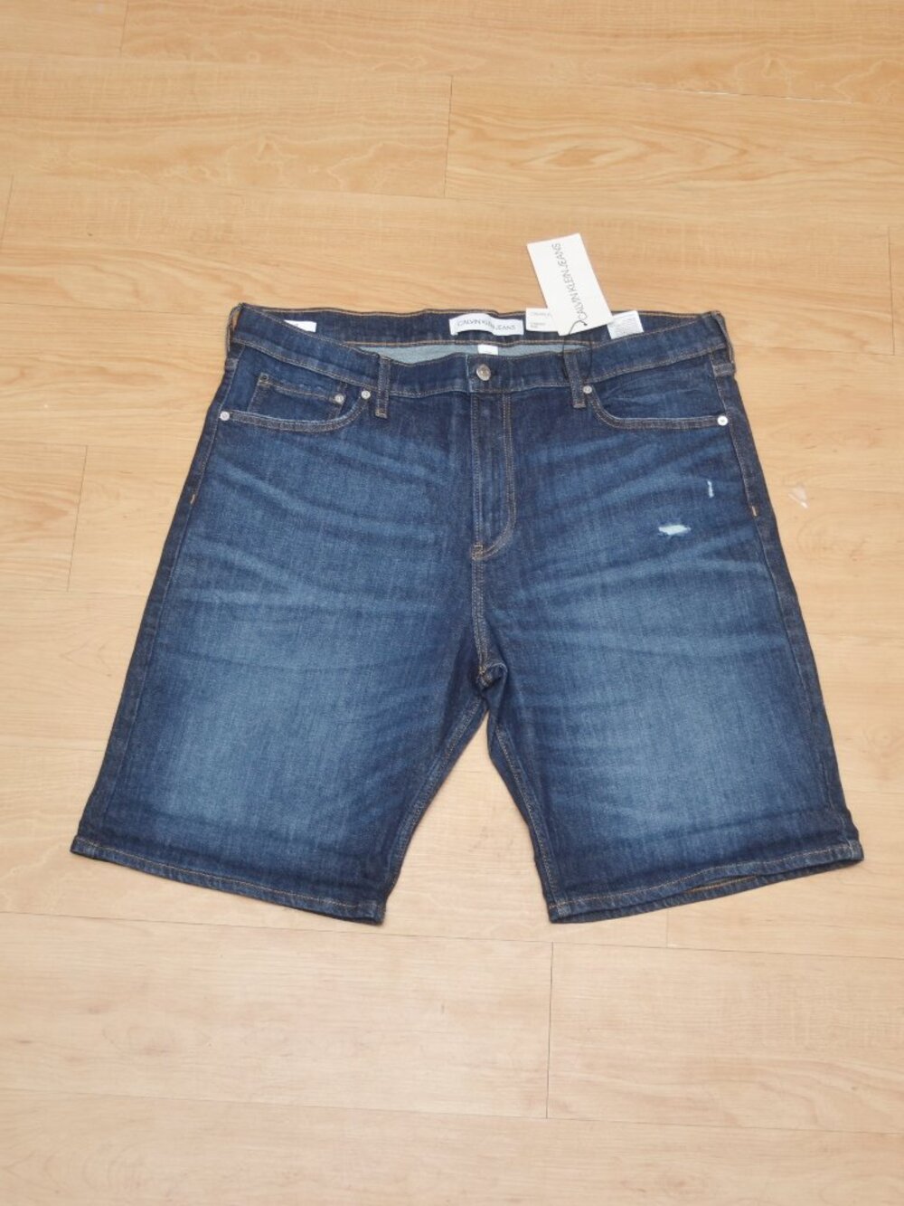 Calvin Klein Men's Miami Rain Denim Shorts BNWT Size 38W